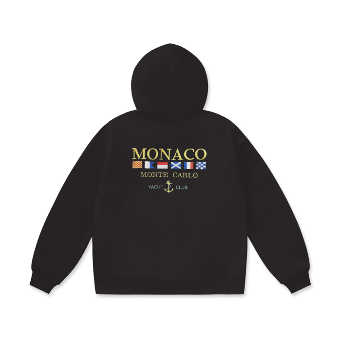 Monte Carlo Oversize Heavyweight Fleece Hoodie - 460 GSM