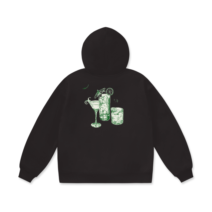 Palms Oversize Heavyweight Fleece Hoodie - 460 GSM