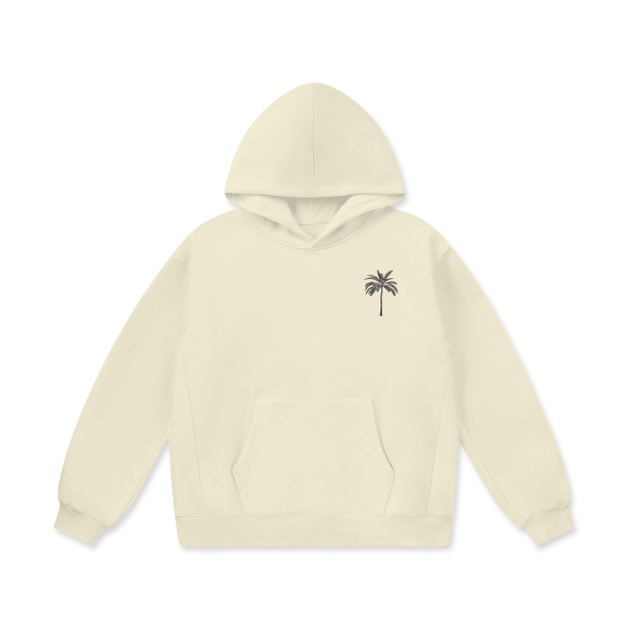 Palms Oversize Heavyweight Fleece Hoodie - 460 GSM
