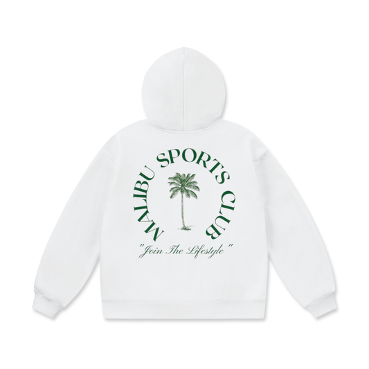 Malibu Sports Club Oversize Heavyweight Fleece Hoodie - 460 GSM