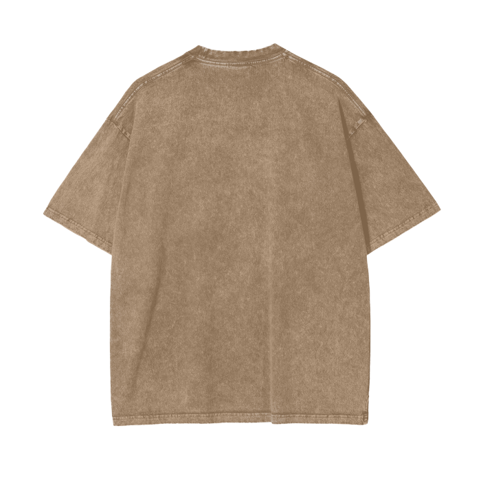 Antibes Acid Wash Oversize T-Shirt - 250 GSM