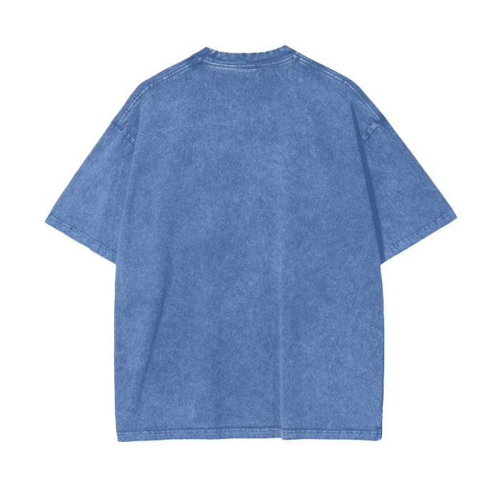 Monte Carlo Acid Wash Oversize T-Shirt - 250 GSM