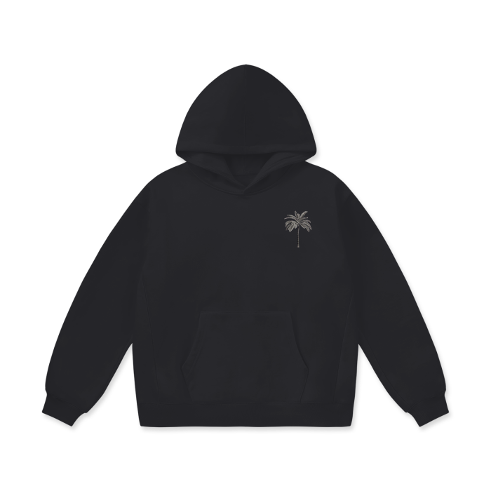 Palms Oversize Heavyweight Fleece Hoodie - 460 GSM