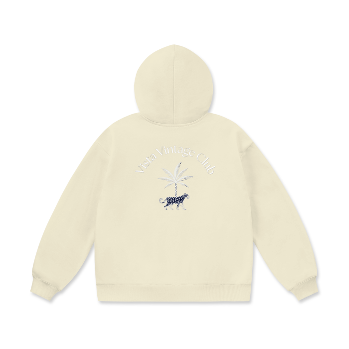 Vista Vintage Club Oversize Heavyweight Hoodie - 460 GSM