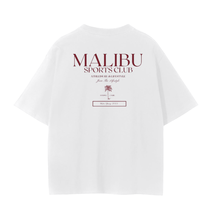 Malibu Sports Club Unisex Seamless T-Shirt - 230 GSM