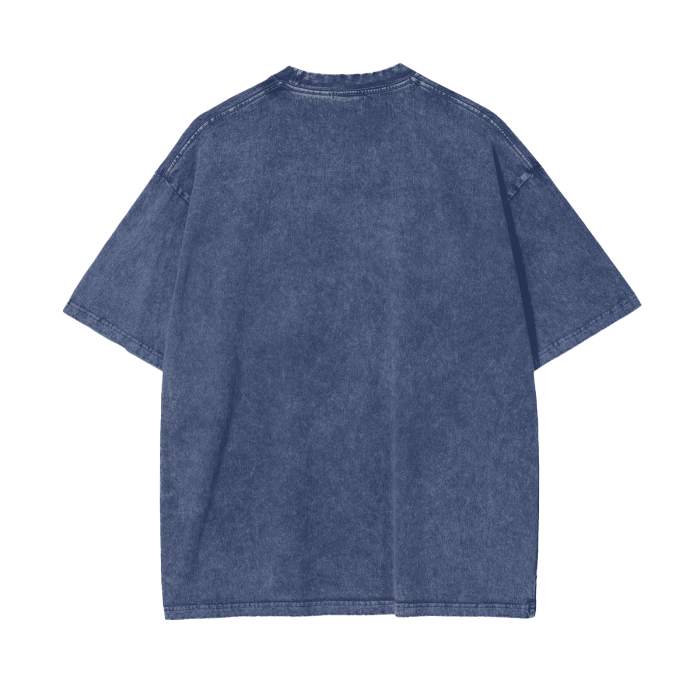 Monte Carlo Acid Wash Oversize T-Shirt - 250 GSM