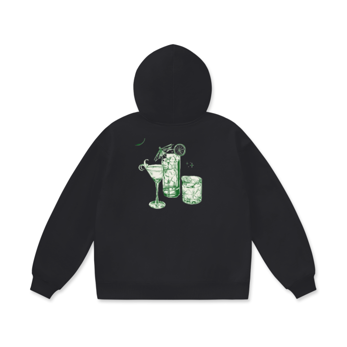 Palms Oversize Heavyweight Fleece Hoodie - 460 GSM