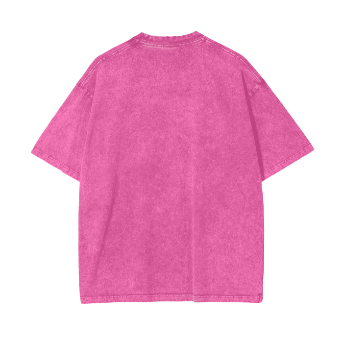 Monte Carlo Acid Wash Oversize T-Shirt - 250 GSM