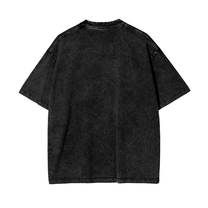 Monte Carlo Acid Wash Oversize T-Shirt - 250 GSM