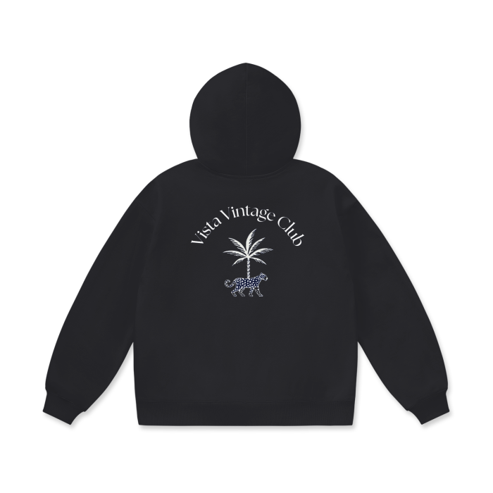 Vista Vintage Club Oversize Heavyweight Hoodie - 460 GSM