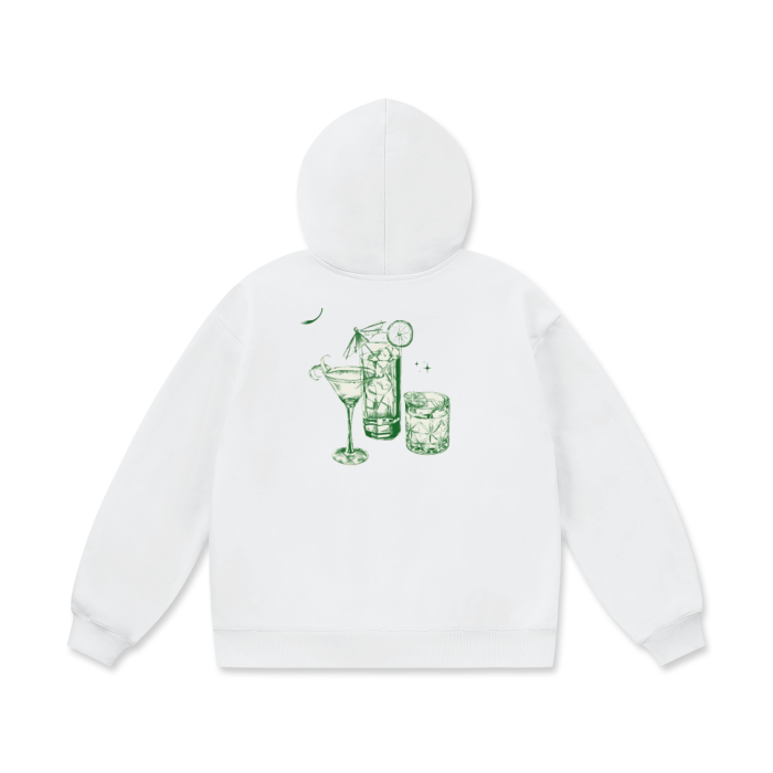 Palms Oversize Heavyweight Fleece Hoodie - 460 GSM