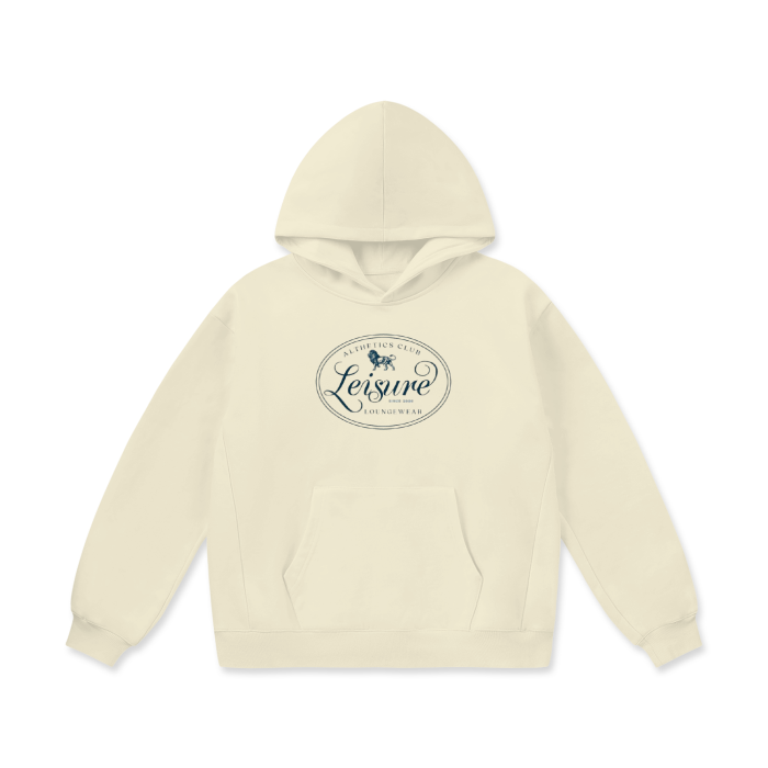 Leisure Oversize Heavyweight Fleece Hoodie - 460 GSM