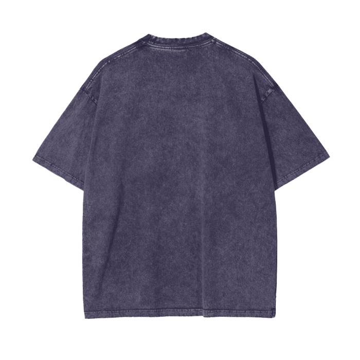 Monte Carlo Acid Wash Oversize T-Shirt - 250 GSM