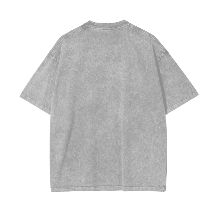 Monte Carlo Acid Wash Oversize T-Shirt - 250 GSM
