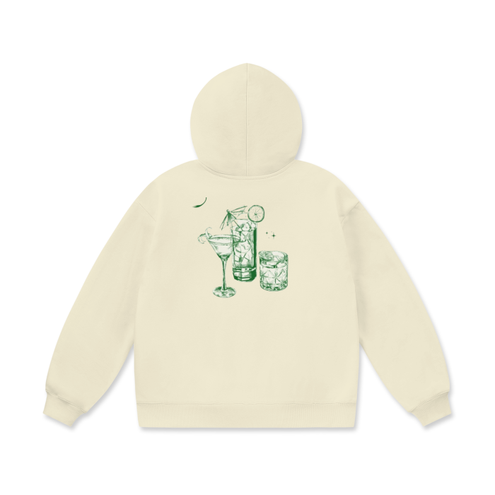 Palms Oversize Heavyweight Fleece Hoodie - 460 GSM