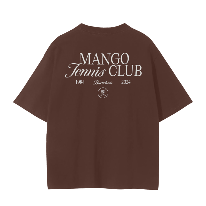 Mango Tennis Club Unisex Seamless T-Shirt - 230 GSM