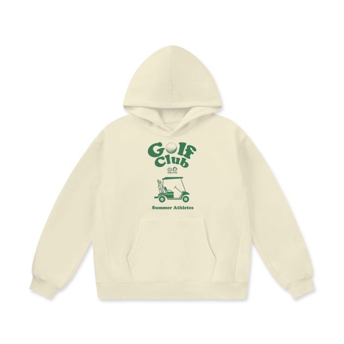 Oversize Heavyweight Fleece Hoodie - 460 GSM