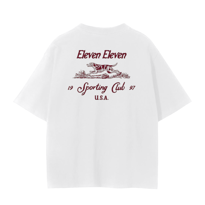 Eleven Eleven Sports Club Unisex Seamless T-Shirt - 230 GSM